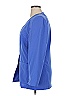 Doncaster Collection 100% Polyester Blue Blazer Size 14 - photo 4