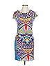 Mara Hoffman Graphic Blue Casual Dress Size L - photo 1