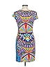 Mara Hoffman Graphic Blue Casual Dress Size L - photo 2