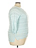 Roz & Ali Teal Pullover Sweater Size 3X - photo 3