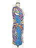Mara Hoffman Graphic Blue Casual Dress Size L - photo 3