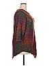 DressBarn Metallic Burgundy Pullover Sweater Size 3X - photo 3