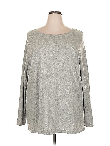 Woman Within 3/4 Sleeve T-Shirt (view 1)