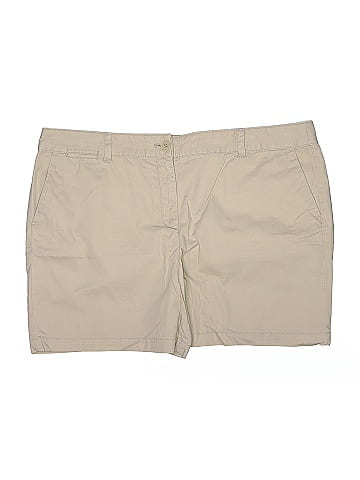 Ann Taylor LOFT Outlet Khaki Shorts (view 1)