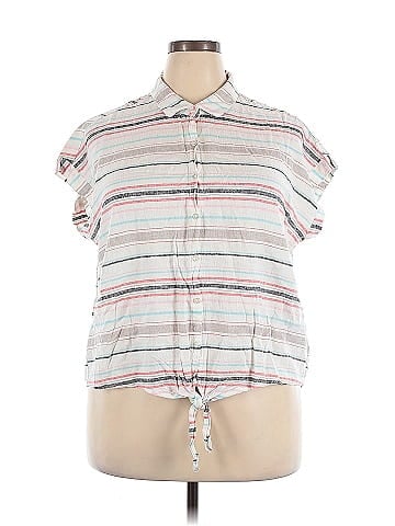 Weatherproof Short Sleeve Blouse (view 1)