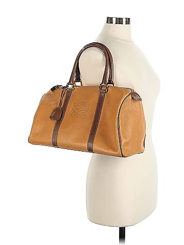 Loewe Leather Anagram Boston Satchel (view 2)