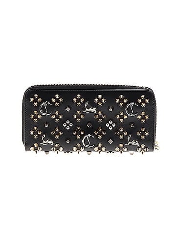 Christian Louboutin Leather Panettone Loubinthesky Spike Wallet (view 2)