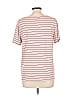 Three Dots Stripes Pink Short Sleeve T-Shirt Size L - photo 2