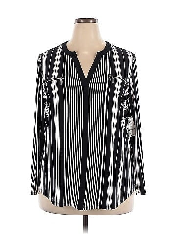 INC International Concepts Long Sleeve Blouse (view 1)
