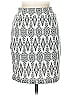 Renee C. Argyle Silver Casual Skirt Size M (petite) - photo 1