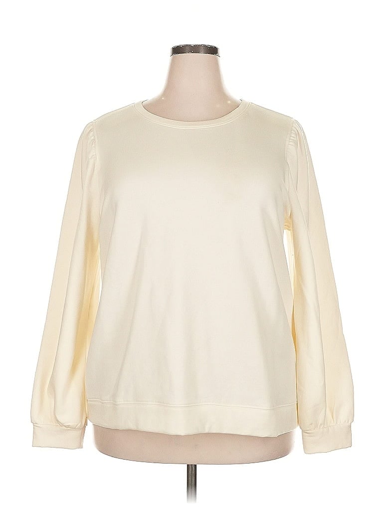 Pre-owned Amazon Essentials Sweatshirt In White