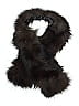 Adrienne Landau 100% Fox Black Tan Scarf One size - photo 1