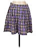 Hot Topic Plaid Purple Casual Skirt Size XL - photo 1