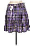 Hot Topic Plaid Purple Casual Skirt Size XL - photo 2