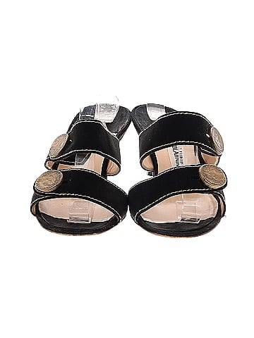 Manolo Blahnik Vintage Suede Mules (view 2)