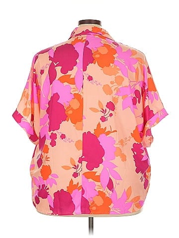White Birch Short Sleeve Blouse (view 2)