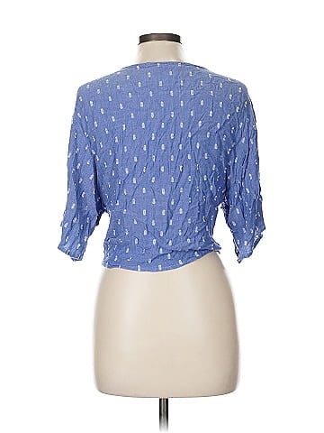 Blue Rain 3/4 Sleeve Blouse (view 2)