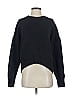 Quince 100% Organic Cotton Solid Black Pullover Sweater Size XS - photo 1