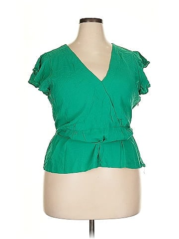 J. by J.Crew Short Sleeve Blouse (view 1)