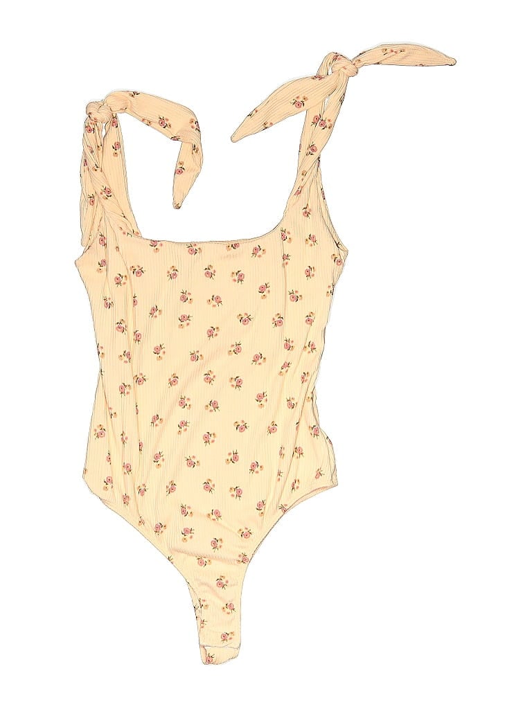 Pre-owned Endless Blu. Bodysuit In Pink