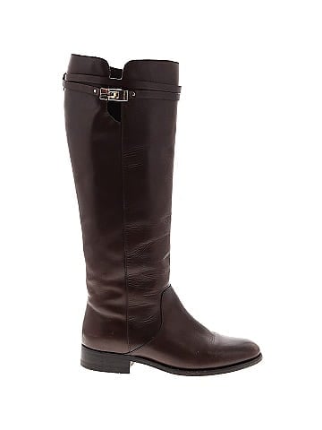 Jimmy Choo Leather Riding Boots (view 1)