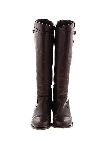 Jimmy Choo Leather Riding Boots (view 2)