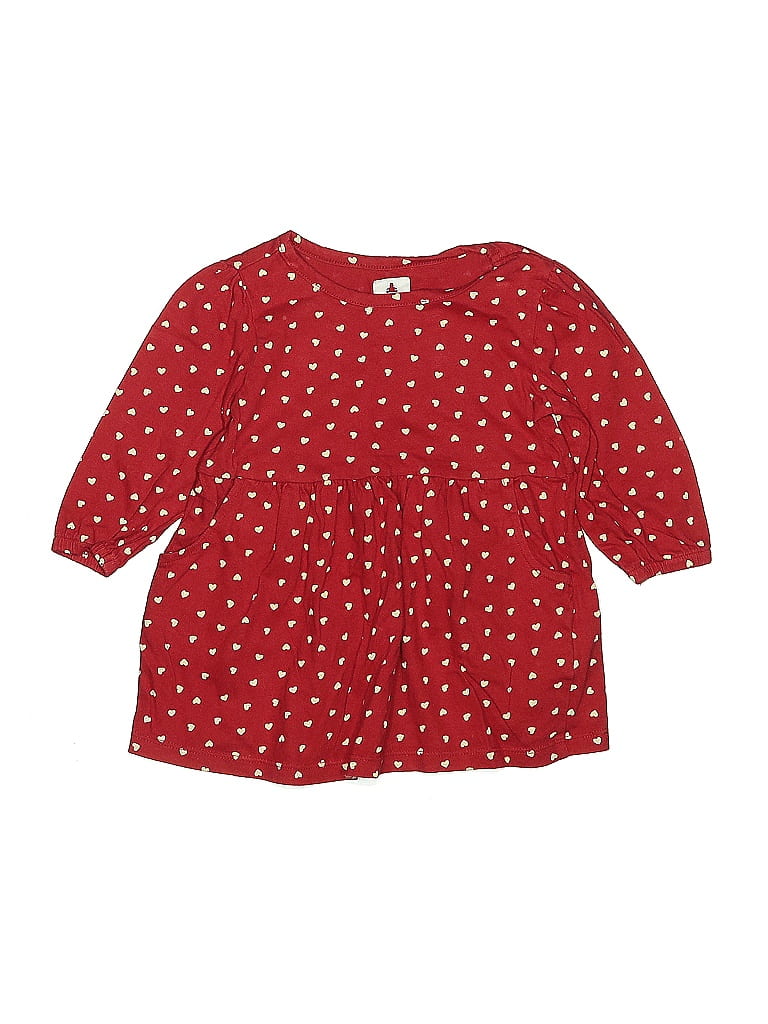 Click to view more detailed imagery on our partner's website Pre-owned Baby Gap Kids' Dress In Burgundy