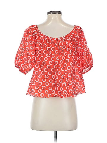 Corey Lynn Calter Short Sleeve Silk Top (view 2)