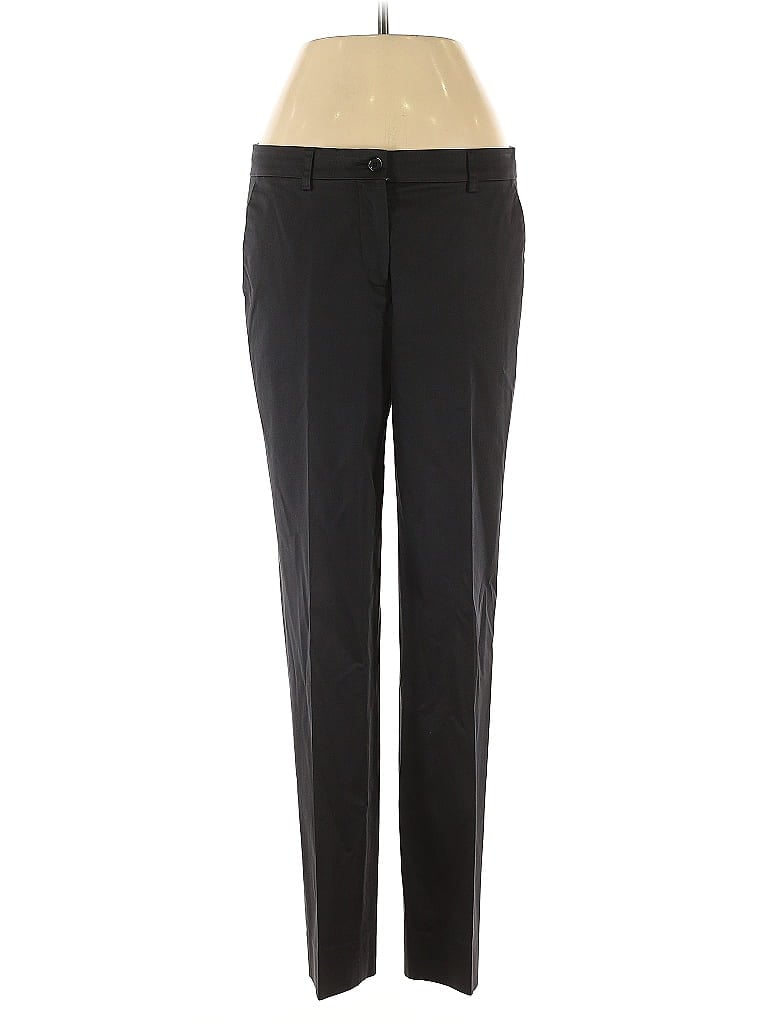 ETRO Solid Black Dress Pants Size EU (IT) 40 / US 4 - photo 1