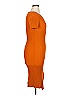 A.L.C. 100% Polyester Orange Casual Dress Size XL - photo 3