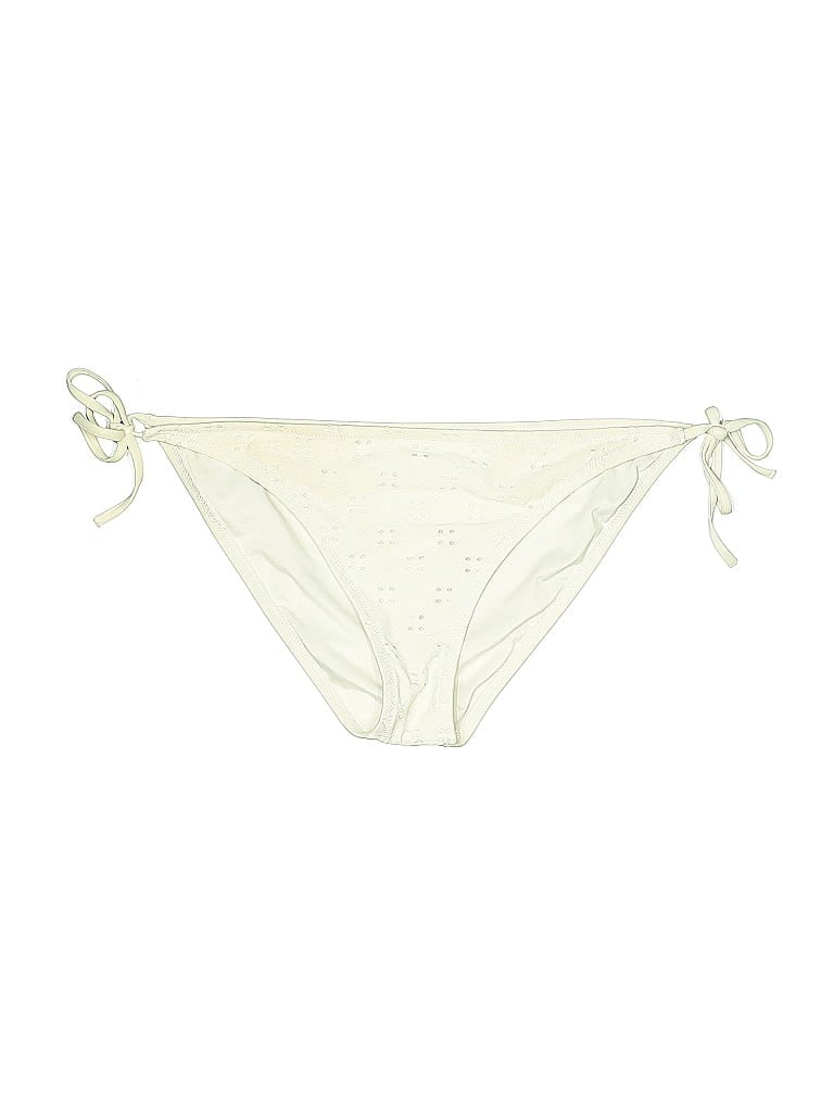 Pre-owned Shade & Shore Swimsuit Bottoms In White