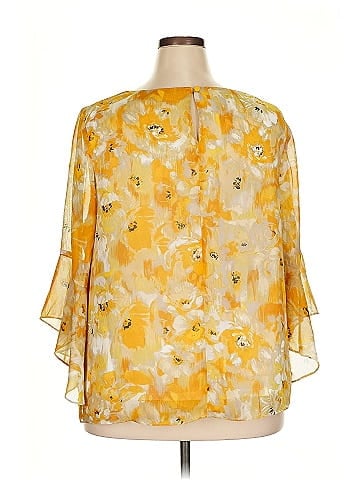 Kasper 3/4 Sleeve Blouse (view 2)