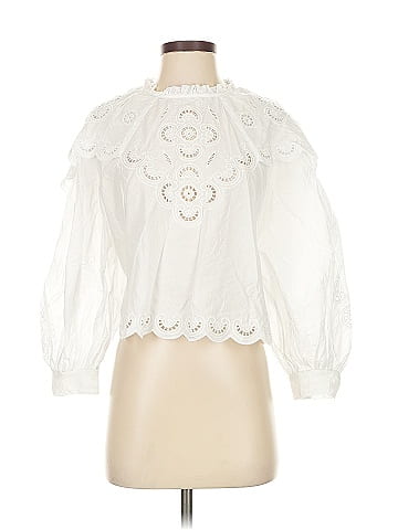 Sandro 3/4 Sleeve Blouse (view 1)