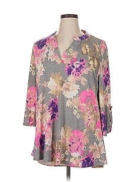 Honeyme 3/4 Sleeve Blouse