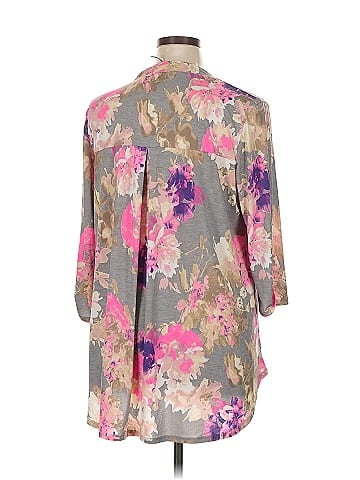 Honeyme 3/4 Sleeve Blouse (view 2)