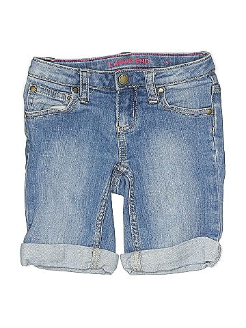 Lands' End Denim Shorts (view 1)