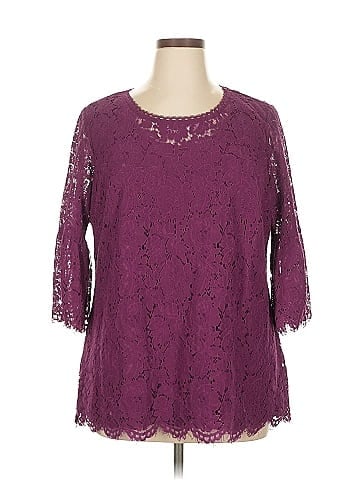 Isaac Mizrahi LIVE! 3/4 Sleeve Blouse (view 1)