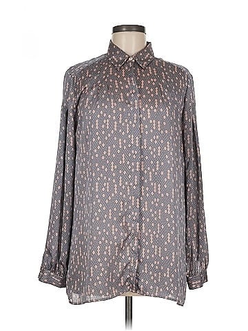 Equipment Long Sleeve Blouse (view 1)