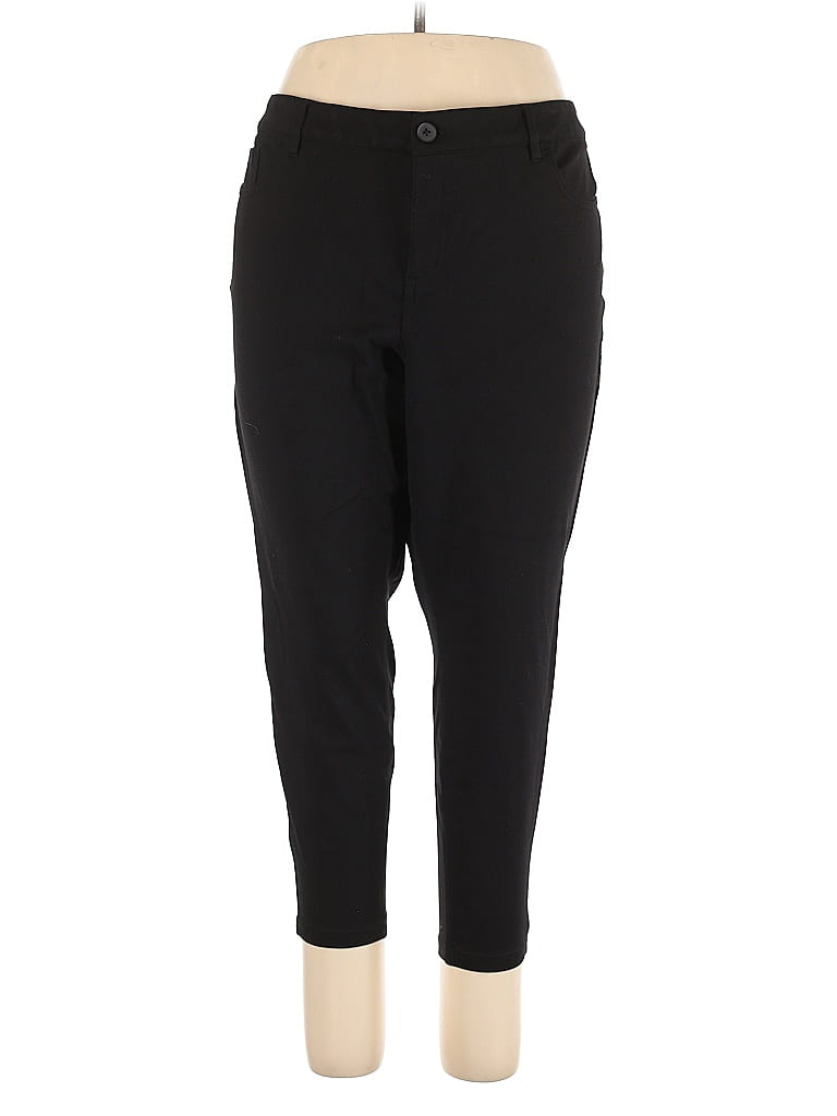 Studio by Torrid Solid Black Casual Pants Size 24 - photo 1