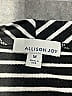 Allison Joy Black Long Sleeve Polo Size M - photo 7