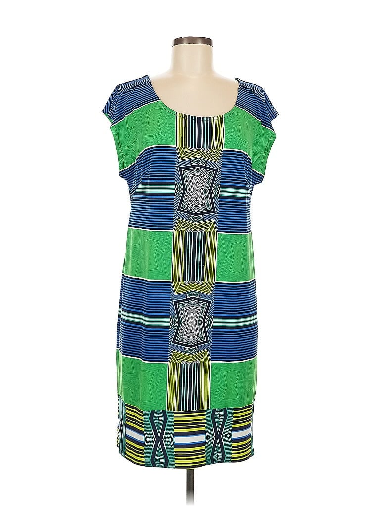 Pre-owned Laundry By Shelli Segal Casual Dress In Green