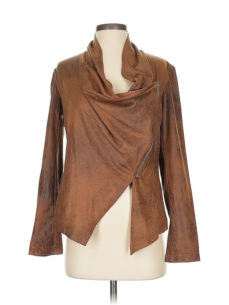 Pre-owned Inc International Concepts Jacket In Brown