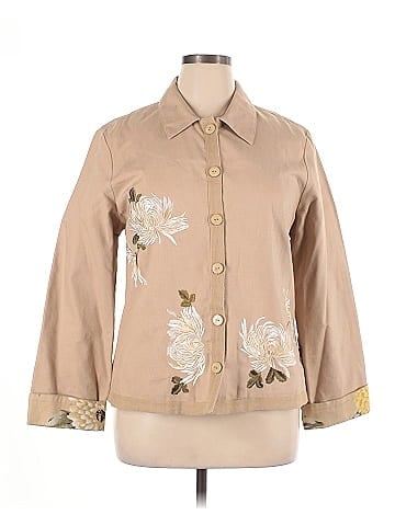 Hearts of Palm Woman Jacket (view 1)
