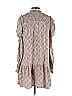 WAYF Paisley Gray Casual Dress Size S - photo 2