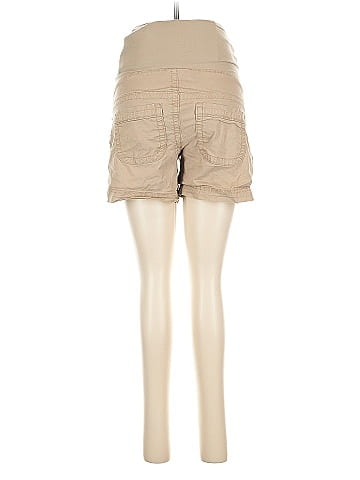 Oh Baby By Motherhood Khaki Shorts (view 2)