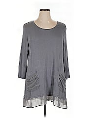 Logo By Lori Goldstein 3/4 Sleeve Top