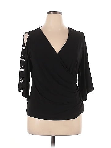 Roz & Ali 3/4 Sleeve Top (view 1)