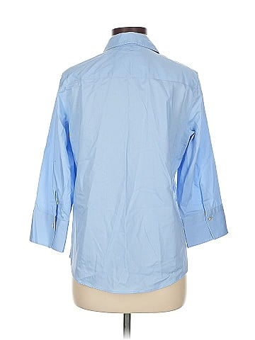 Foxcroft 3/4 Sleeve Button-Down Shirt (view 2)
