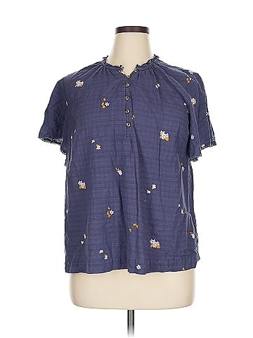 Sonoma Goods for Life Short Sleeve Henley (view 1)