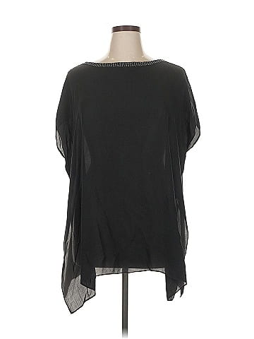 Eileen Fisher Short Sleeve Silk Top (view 1)